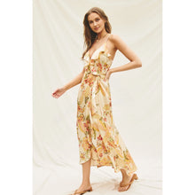 Load image into Gallery viewer, Goldfinch Tulip Wrap Midi Dress