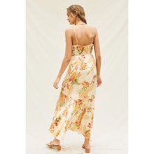Load image into Gallery viewer, Goldfinch Tulip Wrap Midi Dress
