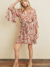 Load image into Gallery viewer, Botanical Komono Dress