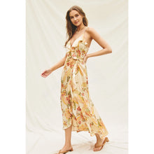Load image into Gallery viewer, Goldfinch Tulip Wrap Midi Dress
