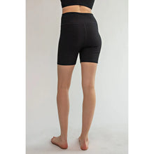 Load image into Gallery viewer, Ribbed V Waist Bike Short

