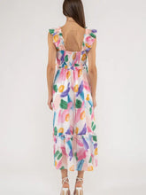 Load image into Gallery viewer, Brush Stroke Midi Dress
