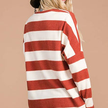 Load image into Gallery viewer, Stripe Drop Shoulder Top
