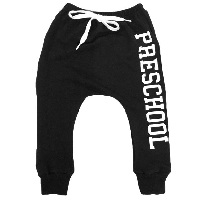 PreSchool Joggers- BLACK