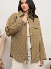 Load image into Gallery viewer, Quilted Jacket with Pockets
