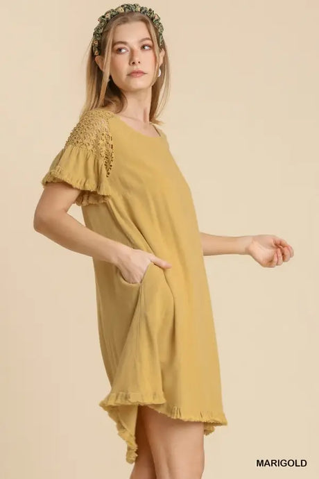 Penny Pocket Crochet Dress