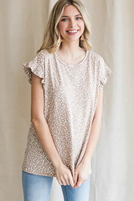 Tori Leopard Tee