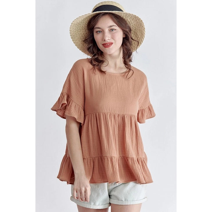 Rhea Babydoll Top