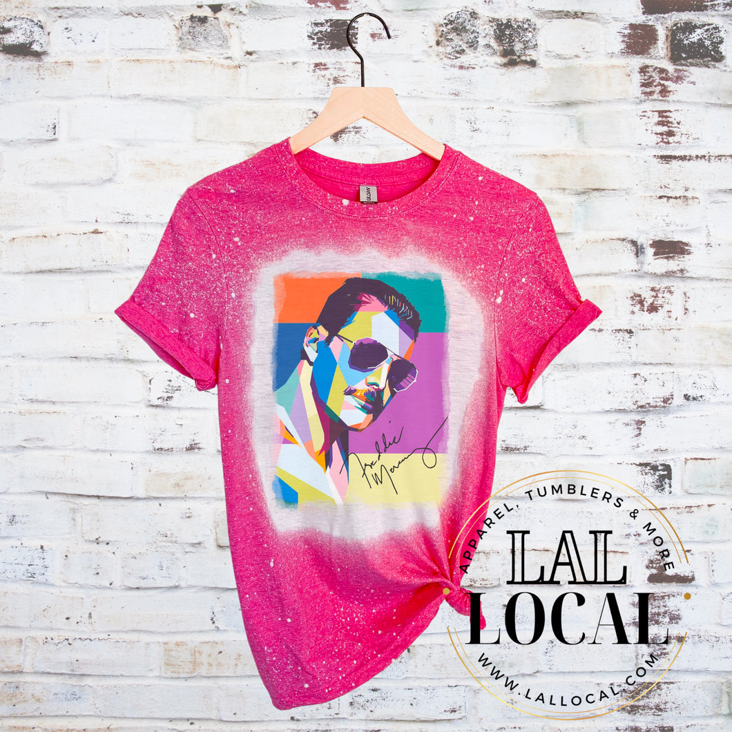 Freddie Mercury Tee, Pink