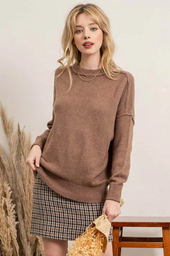 Sofie Sweater- Mocha