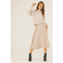 Load image into Gallery viewer, Charli Skirt- Champagne
