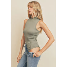 Load image into Gallery viewer, Mock Neck Bodysuit- Sage Green
