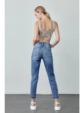 Load image into Gallery viewer, KanCan Mom Jeans- Medium Wash
