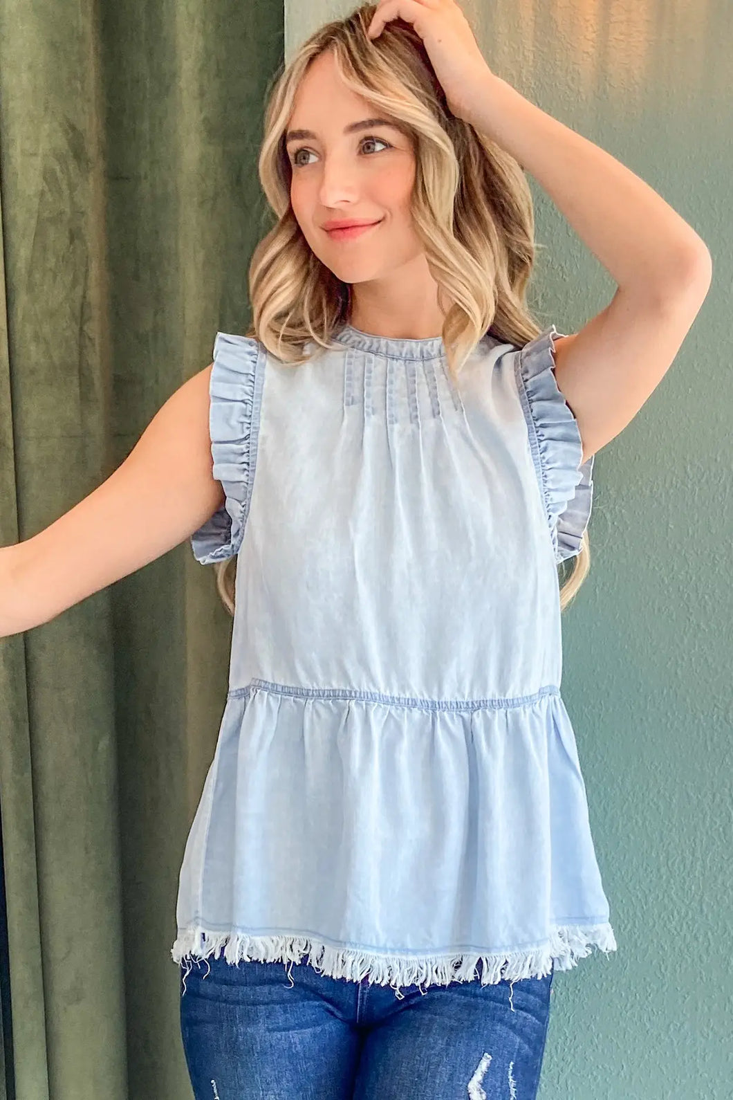 Chandra Sleeveless Top